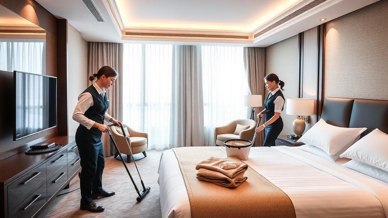 Tarif nettoyage hôtelier : comment optimiser le coût de l'entretien des chambres (m²)